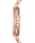  Shop Authentic Michael Kors Cinthia Mother of Pearl Rose Gold Dial Rose Gold Steel Strap Watch for Women - MK3643 - Luxxuri