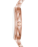  Shop Authentic Michael Kors Cinthia Mother of Pearl Rose Gold Dial Rose Gold Steel Strap Watch for Women - MK3643 - Luxxuri