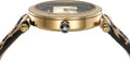 Michael Kors Parker Black Dial Cheetah Print Brown Leather Strap Watch For Women - MK4723