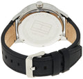  Shop Authentic Tommy Hilfiger Spencer Skeleton Black Dial Black Leather Strap Watch for Men - 1791641 - Luxxuri