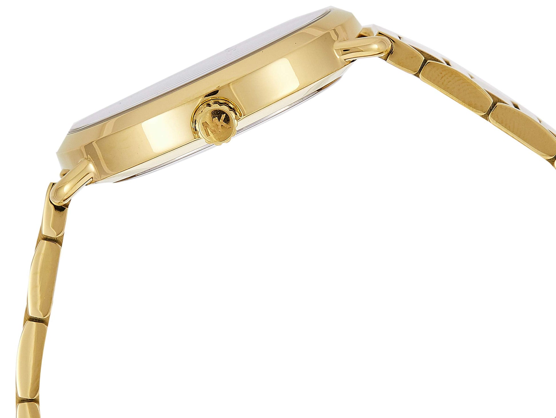  Shop Authentic Michael Kors Portia Black Dial Gold Steel Strap Watch for Women - MK3788 - Luxxuri