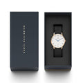  Shop Authentic Daniel Wellington Dapper Cornwall White Dial Black Nylon Strap Watch For Men - DW00100261 - Luxxuri