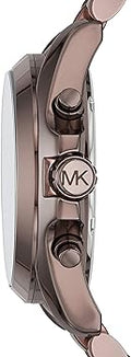  Shop Authentic Michael Kors Bradshaw Chronograph Brown Dial Brown Steel Strap Watch For Women - MK6247 - Luxxuri