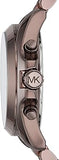  Shop Authentic Michael Kors Bradshaw Chronograph Brown Dial Brown Steel Strap Watch For Women - MK6247 - Luxxuri