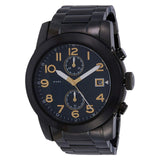  Shop Authentic Marc Jacobs Larry Chronograph Black Dial Black Steel Strap Watch for Men - MBM8606 - Luxxuri