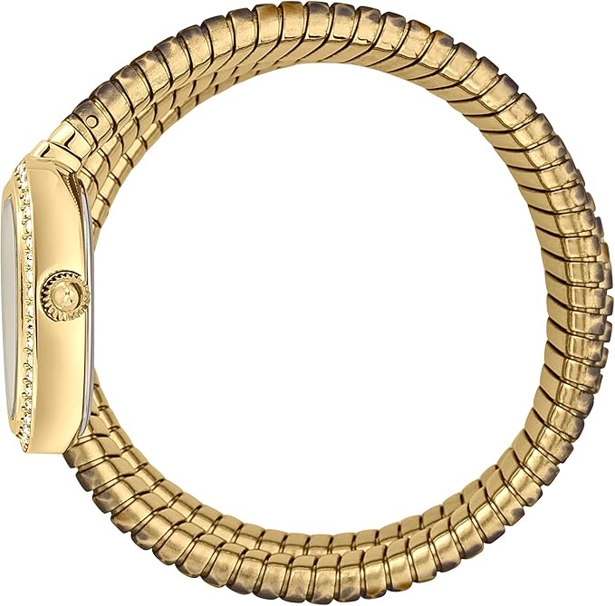 Just Cavalli Glam Snake Gold Dial Multicolor Steel Strap Watch for Women - JC1L163M0255