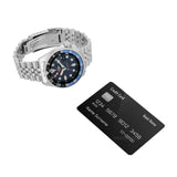 Shop Authentic Seiko 5 Sports GMT SKX Automatic Blueberry Dial Silver Steel Strap Watch For Men - SSK003K1 - Luxxuri