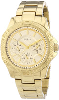  Shop Authentic Guess Mini Phantom Diamonds Gold Dial Gold Steel Strap Watch for Women - W0235L5 - Luxxuri