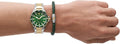  Shop Authentic Emporio Armani Diver Chronograph Green Dial Two Tone Steel Strap Watch For Men - AR80063 - Luxxuri