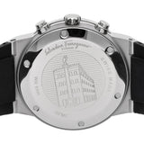  Shop Authentic Salvatore Ferragamo Sapphire Chrono Black Dial Black Silicone Strap Watch for Men - SFME00121 - Luxxuri