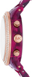  Shop Authentic Michael Kors Runway Chronograph Red Dial Red Steel Strap Watch for Women - MK7425 - Luxxuri