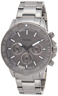  Shop Authentic Fossil Bannon Multifunction Chronograph Grey Dial Grey Steel Strap Watch for Men - BQ2491 - Luxxuri