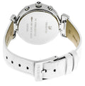 Shop Authentic Swarovski Era Journey Silver Dial White Leather Strap Watch for Women - 5295346 - Luxxuri
