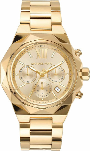  Shop Authentic Michael Kors Raquel Analog Gold Dial Gold Steel Strap Watch For Women - MK4690 - Luxxuri