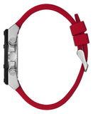  Shop Authentic Guess Momentum Black Dial Red Rubber Strap Watch for Men - GW0263G3 - Luxxuri