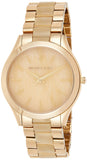  Shop Authentic Michael Kors Slim Runway Gold Dial Two Tone Gold Strap Watch for Women - MK4285 - Luxxuri