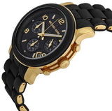  Shop Authentic Michael Kors Runway Black Dial Black Silicone Strap Watch for Women - MK5191 - Luxxuri