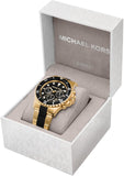  Shop Authentic Michael Kors Everest Chronograph Black Dial Two Tone Steel Strap Watch For Men - MK8979 - Luxxuri