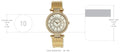  Shop Authentic Guess Muse Quartz Silver Dial Rose Gold Steel Strap Watch For Women - W1008L3 - Luxxuri