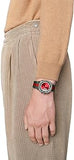  Shop Authentic Gucci Grip Quartz Chronograph Red Dial Two Tone NATO Strap Watch for Men - YA157304 - Luxxuri