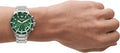  Shop Authentic Emporio Armani Diver Chronograph Green Dial Silver Steel Strap Watch For Men - AR11500 - Luxxuri