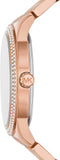  Shop Authentic Michael Kors Tibby Quartz Rose Gold Dial Rose Gold Steel Strap Watch For Women - MK6880 - Luxxuri