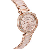  Shop Authentic Michael Kors Parker Pink Dial Two Tone Steel Strap Watch for Women - MK5896 - Luxxuri
