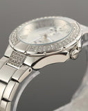  Shop Authentic Guess Mini Prism Diamonds Silver Dial Silver Steel Strap Watch for Women - W12638L1 - Luxxuri