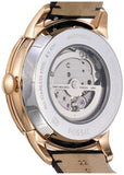  Shop Authentic Fossil Townsman Automatic Black Dial Black Leather Strap Watch for Men - ME3170 - Luxxuri