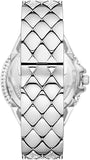  Shop Authentic Michael Kors Camille Three-Hand Crystals Silver Dial Silver Steel Strap Watch for Women - MK4803 - Luxxuri