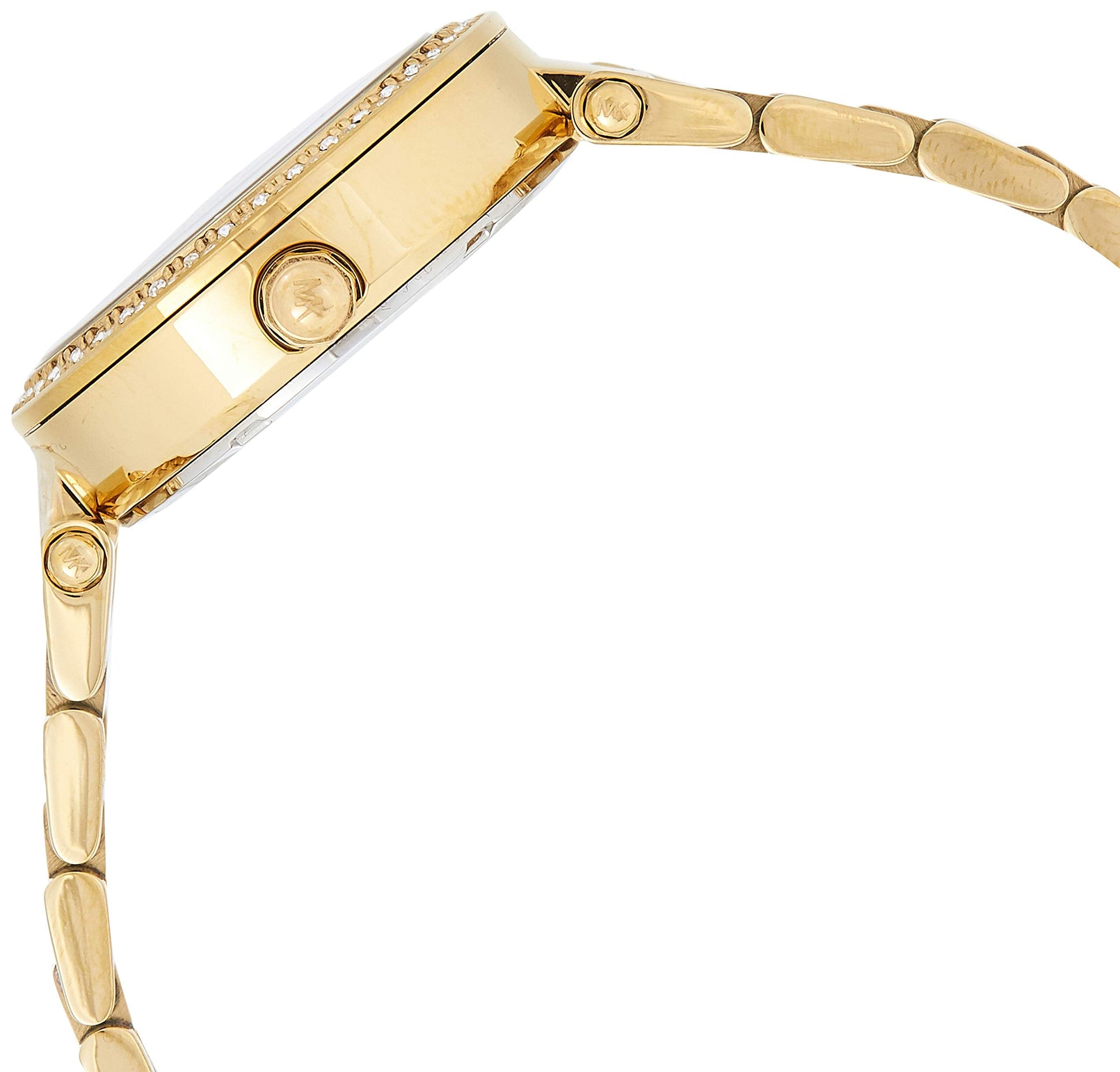  Shop Authentic Michael Kors Parker White Dial Gold Steel Strap Watch for Women - MK6056 - Luxxuri