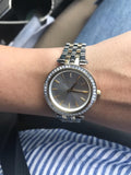  Shop Authentic Michael Kors Darci Silver Dial Two Tone Steel Strap Watch for Women - MK3405 - Luxxuri