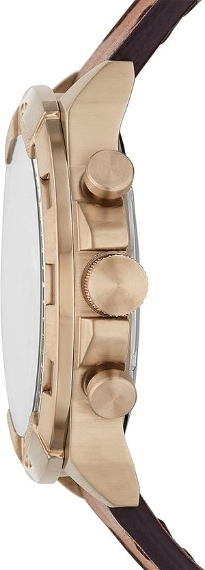  Shop Authentic Fossil Bronson Chronograph Brown Dial Brown Leather Strap Watch for Men - FS5857 - Luxxuri