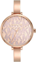 Michael Kors Naia Quartz Rose Gold Dial Rose Gold Steel Strap Watch for Women - MK4679