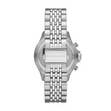  Shop Authentic Michael Kors Bayville Chronograph Black Dial Silver Steel Strap Watch For Men - MK8749 - Luxxuri