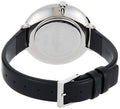  Shop Authentic Calvin Klein Rise White Grey Dial Black Leather Strap Watch for Women - K7A231C3 - Luxxuri