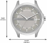  Shop Authentic Armani Exchange Whitman Silver Dial Brown Leather Strap Watch For Men - AX2100 - Luxxuri