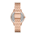  Shop Authentic Michael Kors Melissa Three Hand Rose Gold Dial Rose Gold Steel Strap Watch For Women - MK4369 - Luxxuri