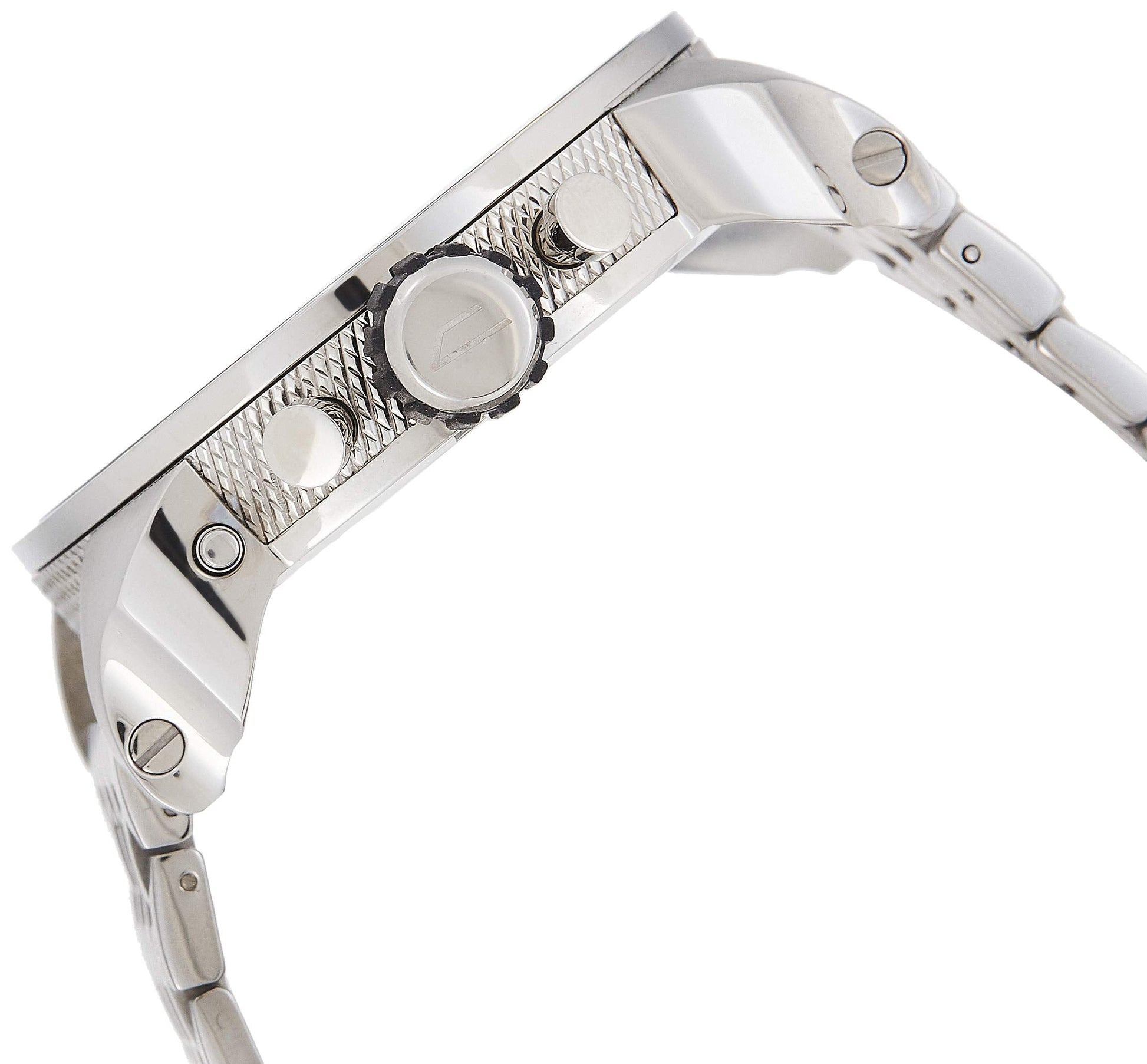  Shop Authentic Diesel Mr Daddy 1.0 Black Dial Stainless Steel Stainless Watch For Men - DZ7221 - Luxxuri