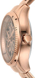  Shop Authentic Fossil Rye Automatic Skeleton Rose Gold Dial Rose Gold Steel Strap Watch for Women - BQ3754 - Luxxuri