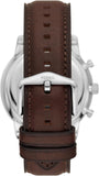  Shop Authentic Fossil Neutra Chronograph Black Dial Brown Leather Strap Watch for Men - FS6024 - Luxxuri