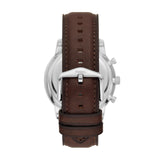 Shop Authentic Fossil Neutra Chronograph Black Dial Brown Leather Strap Watch for Men - FS6024 - Luxxuri