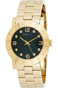  Shop Authentic Marc Jacobs Amy Green Dial Gold Steel Strap Watch for Women - MBM8609 - Luxxuri