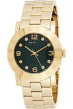  Shop Authentic Marc Jacobs Amy Green Dial Gold Steel Strap Watch for Women - MBM8609 - Luxxuri