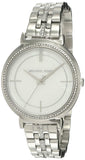  Shop Authentic Michael Kors Cinthia White Mother of Pearl Dial Silver Steel Strap Watch for Women for Women - MK3641 - Luxxuri