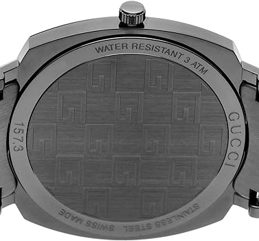  Shop Authentic Gucci Grip Quartz Grey Dial Grey Steel Strap Watch For Men - YA157429 - Luxxuri