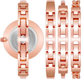  Shop Authentic Emporio Armani Retro Quartz Silver Dial Rose Gold Steel Strap Watch For Women - AR1776 - Luxxuri