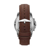  Shop Authentic Fossil Grant Chronograph Black Dial Brown Leather Strap Watch for Men - FS4813 - Luxxuri