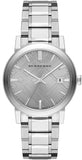  Shop Authentic Burberry The City Silver Dial Silver Steel Strap Watch for Women - BU9035 - Luxxuri