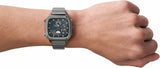  Shop Authentic Fossil Retro Analog-Digital Black Dial Grey Steel Strap Watch for Men - FS5892 - Luxxuri